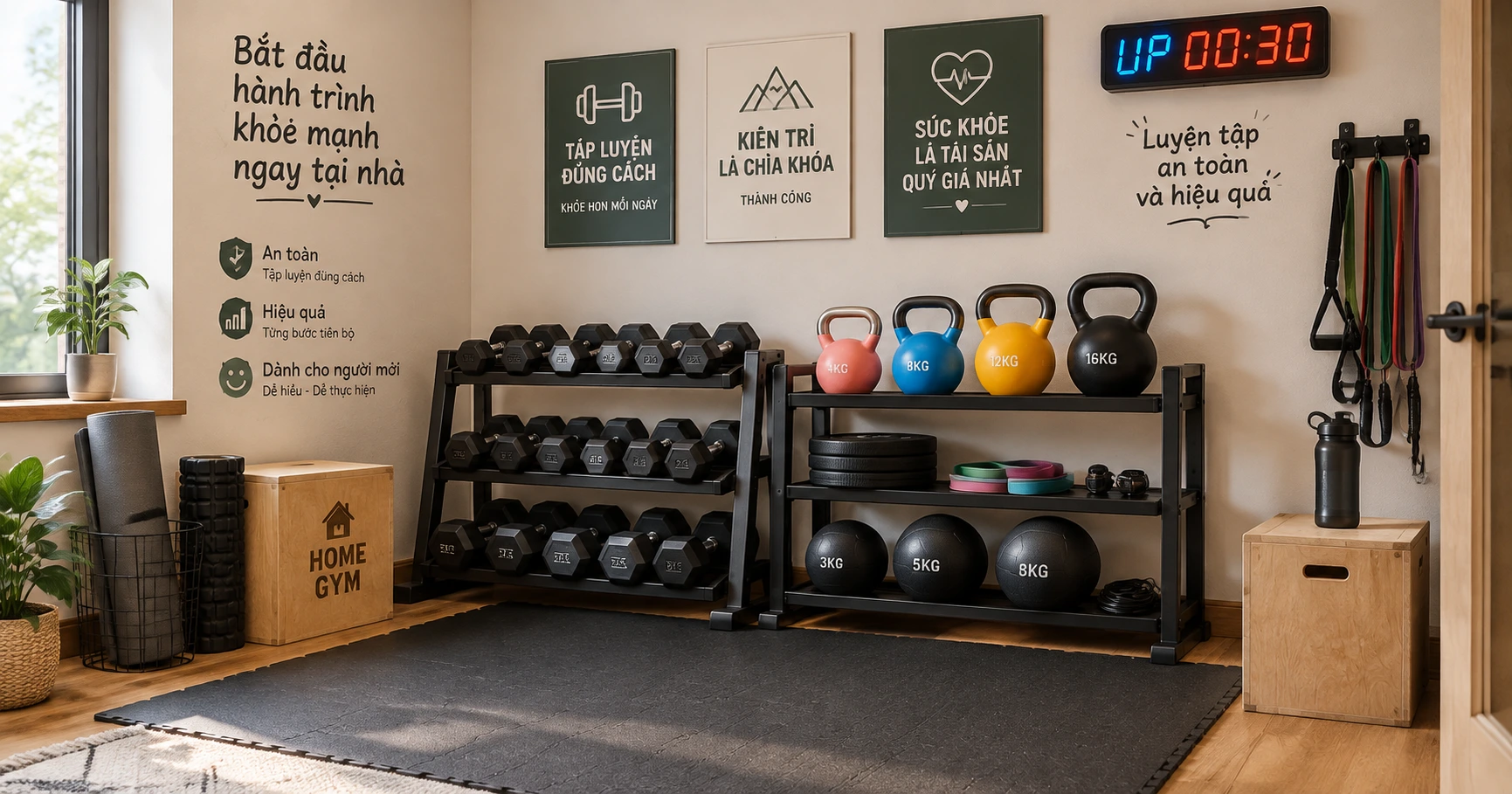 Hướng dẫn tập gym cho người mới hiệu quả và an toàn - image 3