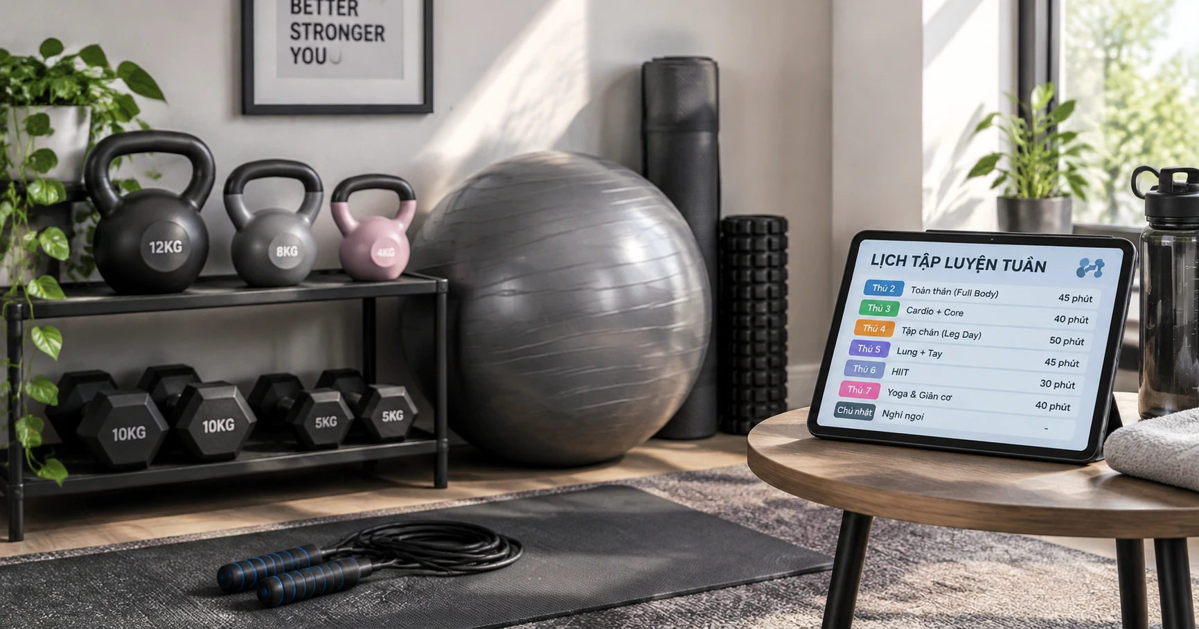 Cách tập gym tại nhà hiệu quả cho người mới bắt đầu - image 3